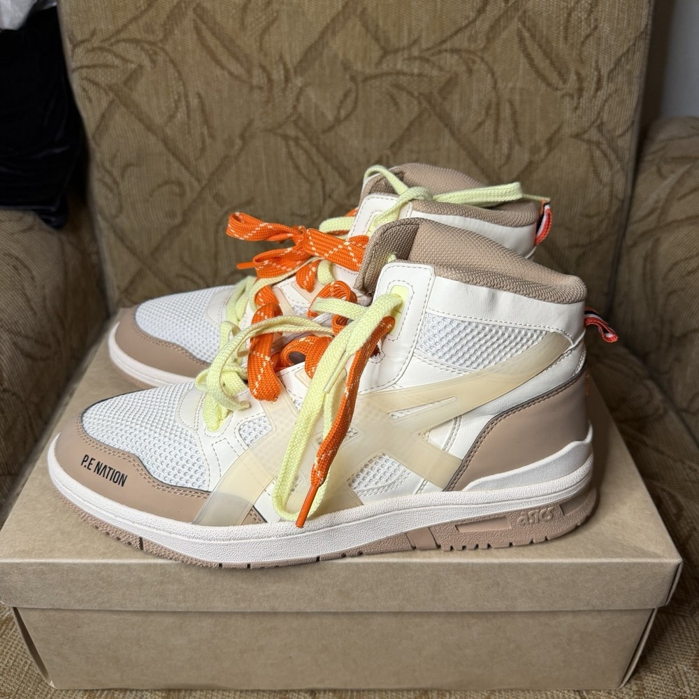 Size 10 - ASICS P.E Nation x EX89 MT Pearled‎ Ivory Burro